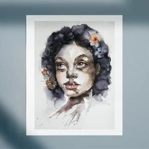 watercolor painting print