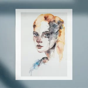 watercolor print