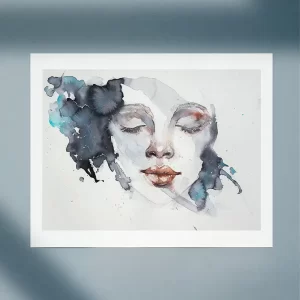 watercolor painting print